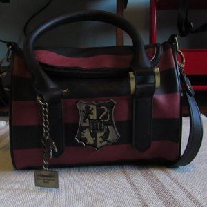 Harry Potter Striped Crossbody Barrel Bag